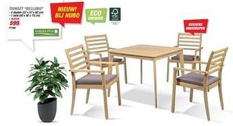 Hubo Tuinset belluno aanbieding