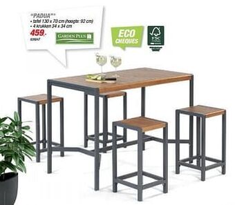 Hubo Tuinset padua aanbieding