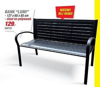 Hubo Bank lumi aanbieding