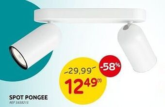 Brico Spot pongee aanbieding