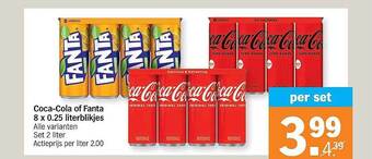 Albert Heijn Coca-cola Of Fanta aanbieding