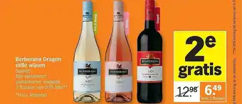 Albert Heijn Berberana Dragon Stille Wijnen aanbieding
