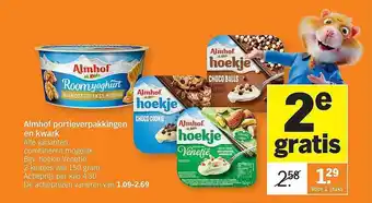 Albert Heijn Almhof Portieverpakkingen En Kwark aanbieding