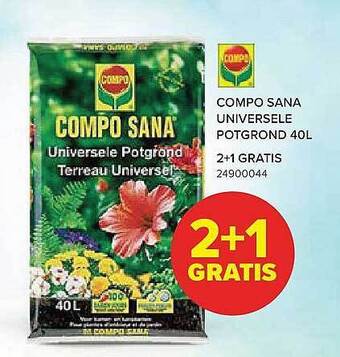 Compo Sana Universele Potgrond 40l