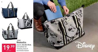 ALDI Disney Weekendtas aanbieding