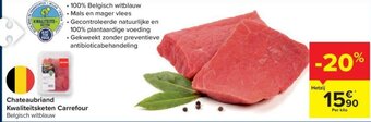 Carrefour Chateaubriand kwaliteitsketen aanbieding