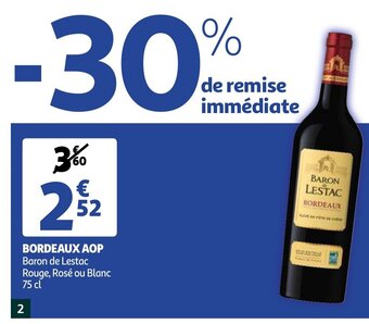 Auchan Bordeaux AOP 75cl aanbieding