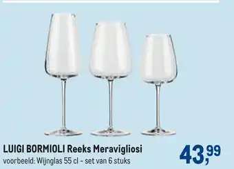 Makro Luigi bormioli reeks meravigliosi 55cl aanbieding
