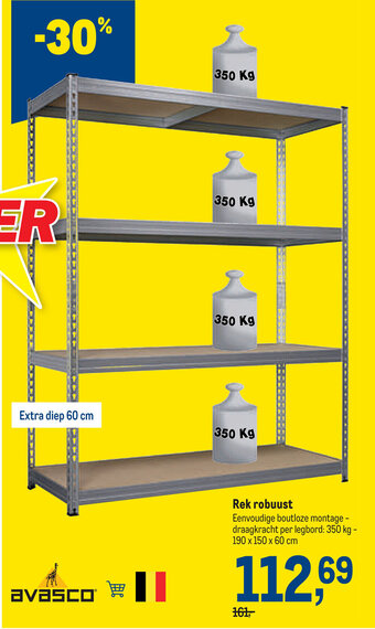 Makro Rek robuust aanbieding