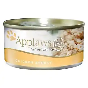 6x70g in Bouillon Tonijnfilet Applaws Kattenvoer