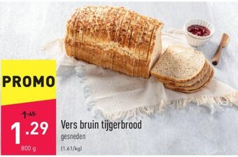 ALDI Vers bruin tijgerbrood aanbieding