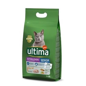 Zooplus 2x3kg Ultima Cat Sterilized Senior Kattenvoer aanbieding