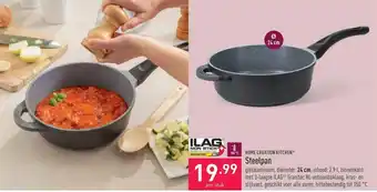 ALDI Home Creation Kitchen Steelpan aanbieding