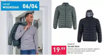 ALDI Straight Up Jas voor heren aanbieding