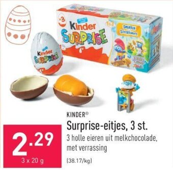 ALDI Kinder Surprise-eitjes, 3 st. aanbieding