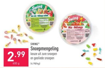ALDI Swing Snoepmengeling aanbieding