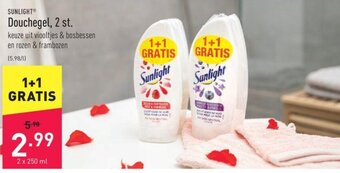 ALDI Sunlight Douchegel, 2 st. aanbieding