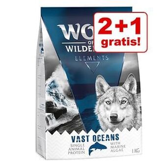 Zooplus 3kg Soft & Strong Wide Acres met Kip Wolf of Wilderness Hondenvoer aanbieding