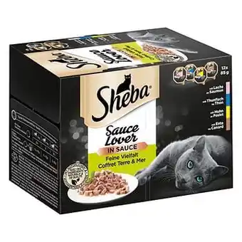 Zooplus 12x85g Variaties in Kuipjes Saus Specialiteit Sheba Kattenvoer aanbieding