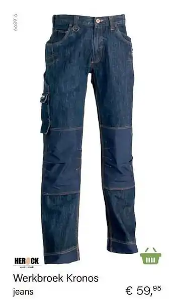 Werkbroek kronos