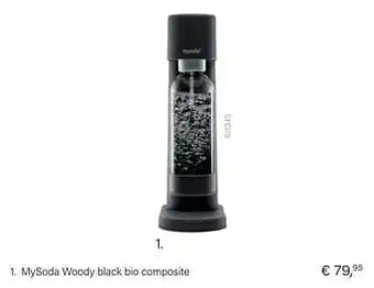 Mysoda woody black bio composite