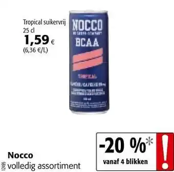 Nocco tropical suikervrij