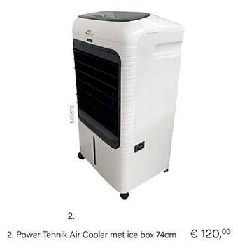 Power tehnik air cooler met ice box