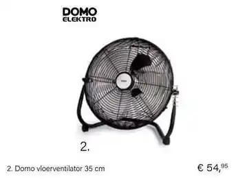 Multi bazar Domo vloerventilator aanbieding