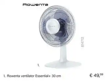 Rowenta ventilator essential+