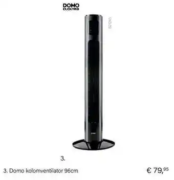 Multi bazar Domo kolomventilator aanbieding