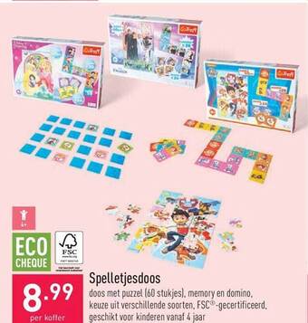 ALDI Spelletjesdoos aanbieding