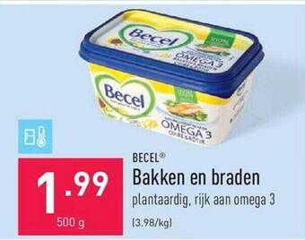 ALDI Becel Bakken En Braden aanbieding