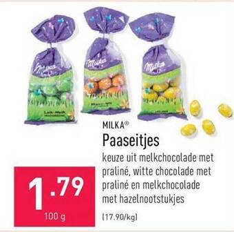 Milka Paaseitjes