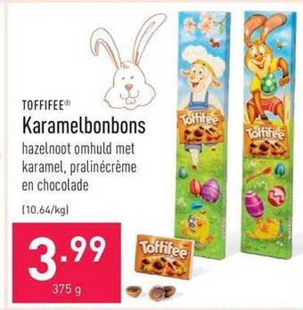 ALDI Toffifee Karamelbonbons aanbieding