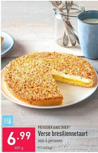 ALDI Verse Bresiliennetaart aanbieding