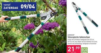 ALDI Gardenline Telescopische Takkenschaar aanbieding