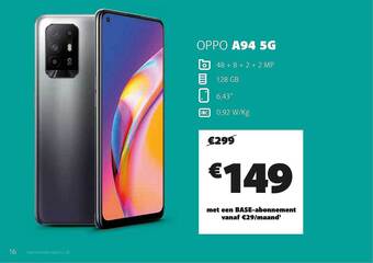 Base Oppo A94 5g aanbieding