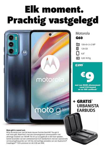 Base Motorola G60 aanbieding