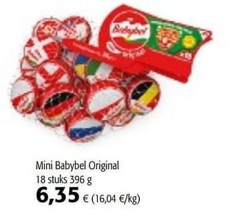 Colruyt Mini babybel original aanbieding
