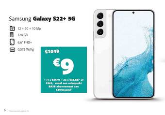 Base Samsung Galaxy S22 5g aanbieding