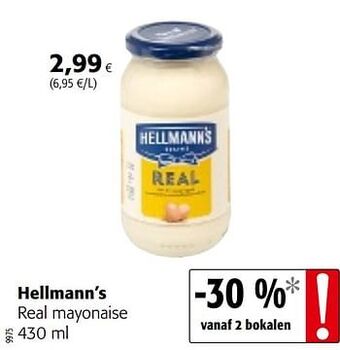 Colruyt Hellmann`s real mayonaise aanbieding