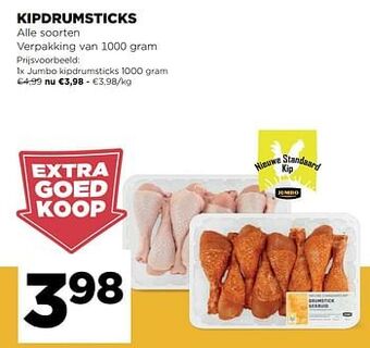 Jumbo Jumbo kipdrumsticks aanbieding