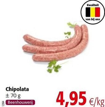 Colruyt Chipolata aanbieding