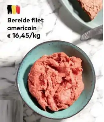 Bereide filet americain