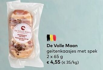 De volle maan geitenkaasjes met spek
