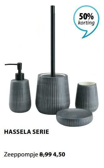 Jysk Hassela zeeppompje aanbieding