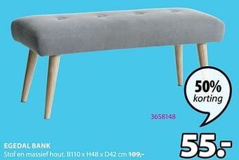 Jysk Egedal bank aanbieding