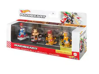 Lidl Hot Wheels Speelgoedauto’s Mario Kart Die-Cast, schaal 1:64 aanbieding
