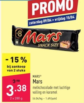 ALDI Mars aanbieding