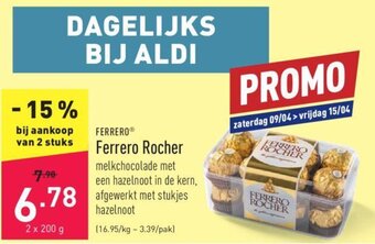 ALDI Ferrero Rocher aanbieding